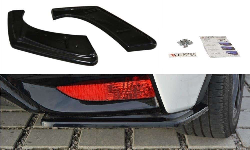 Rear side splitters honda civic mk9 facelift
