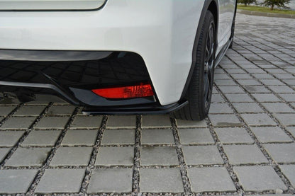 Rear side splitters honda civic mk9 facelift