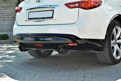 Rear side splitters infiniti qx70