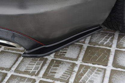 Rear side splitters jaguar xf (x250) mk1 sportbrake s-pack