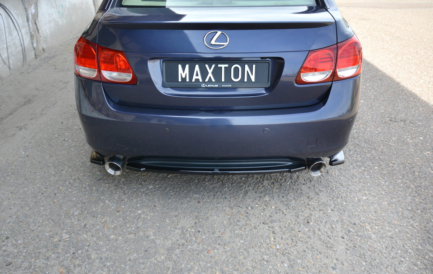 Rear side splitters lexus gs mk.3
