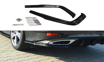 Rear side splitters lexus gs mk4 facelift t