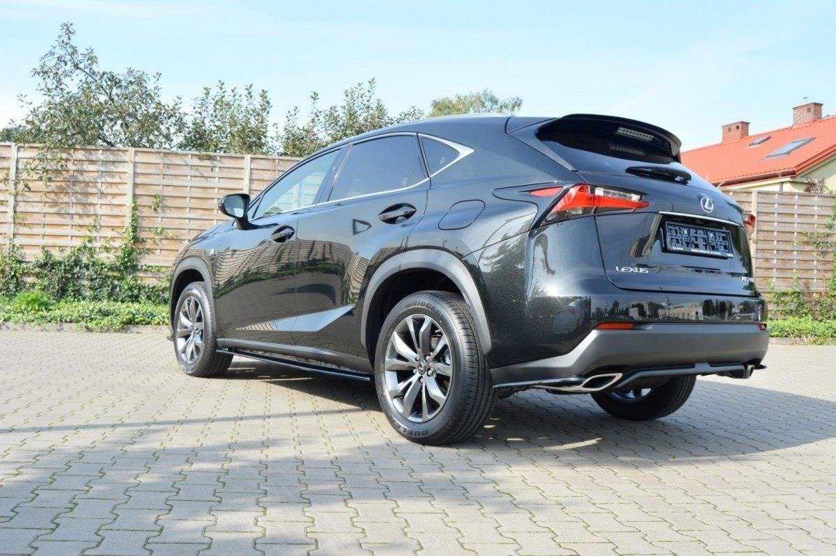 Rear side splitters lexus nx mk1 t