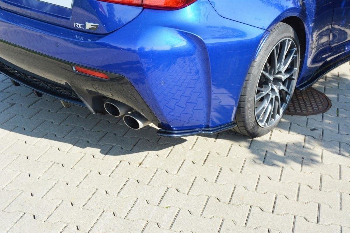 Rear side splitters lexus rc f