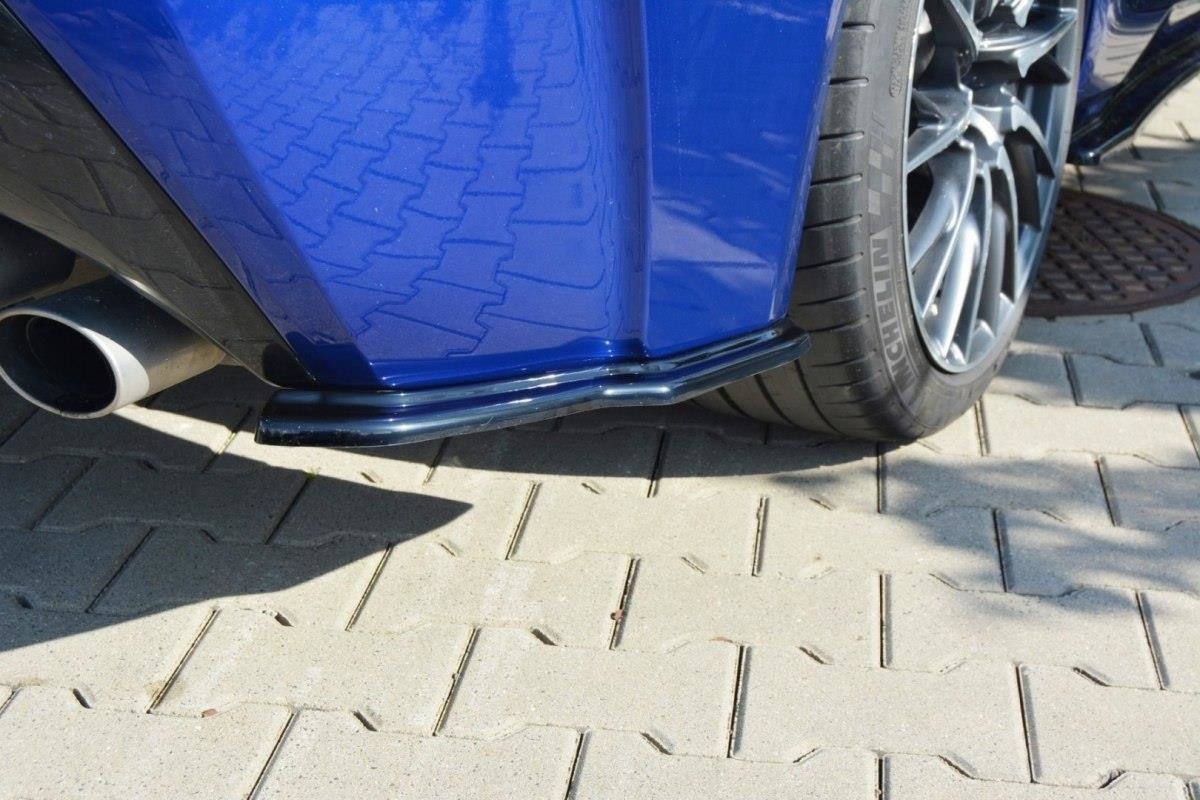 Rear side splitters lexus rc f