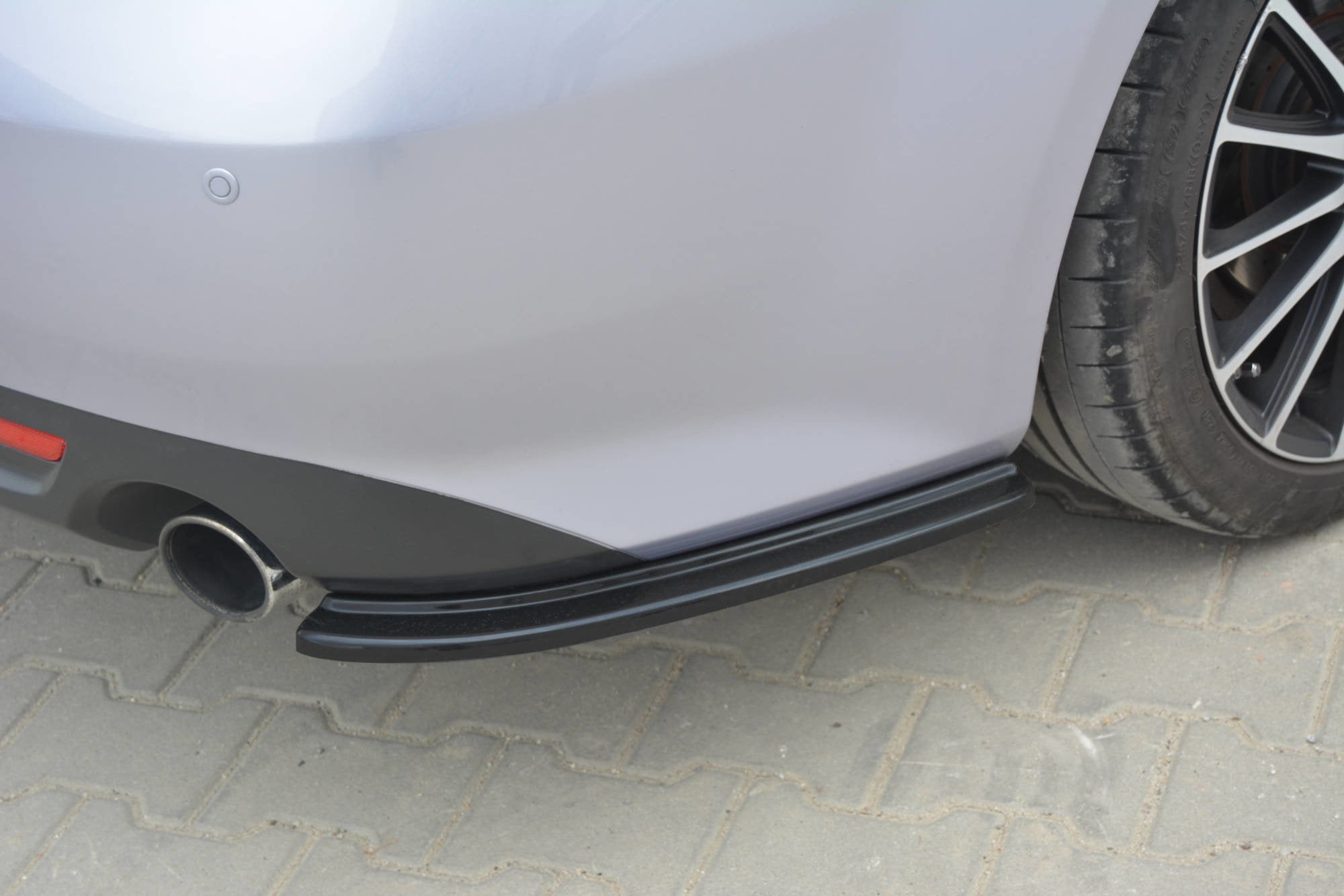 Rear side splitters mazda 6 mk2 sport hatch (gh-series) preface