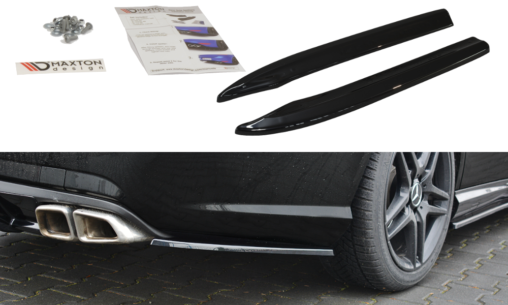 Rear side splitters mercedes-benz e63 amg w212