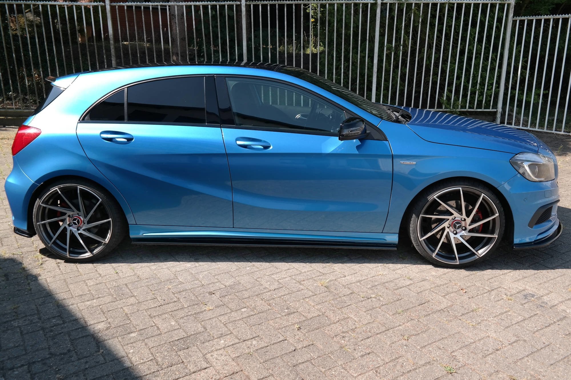 Rear side splitters mercedes-benz w176 amg-line preface