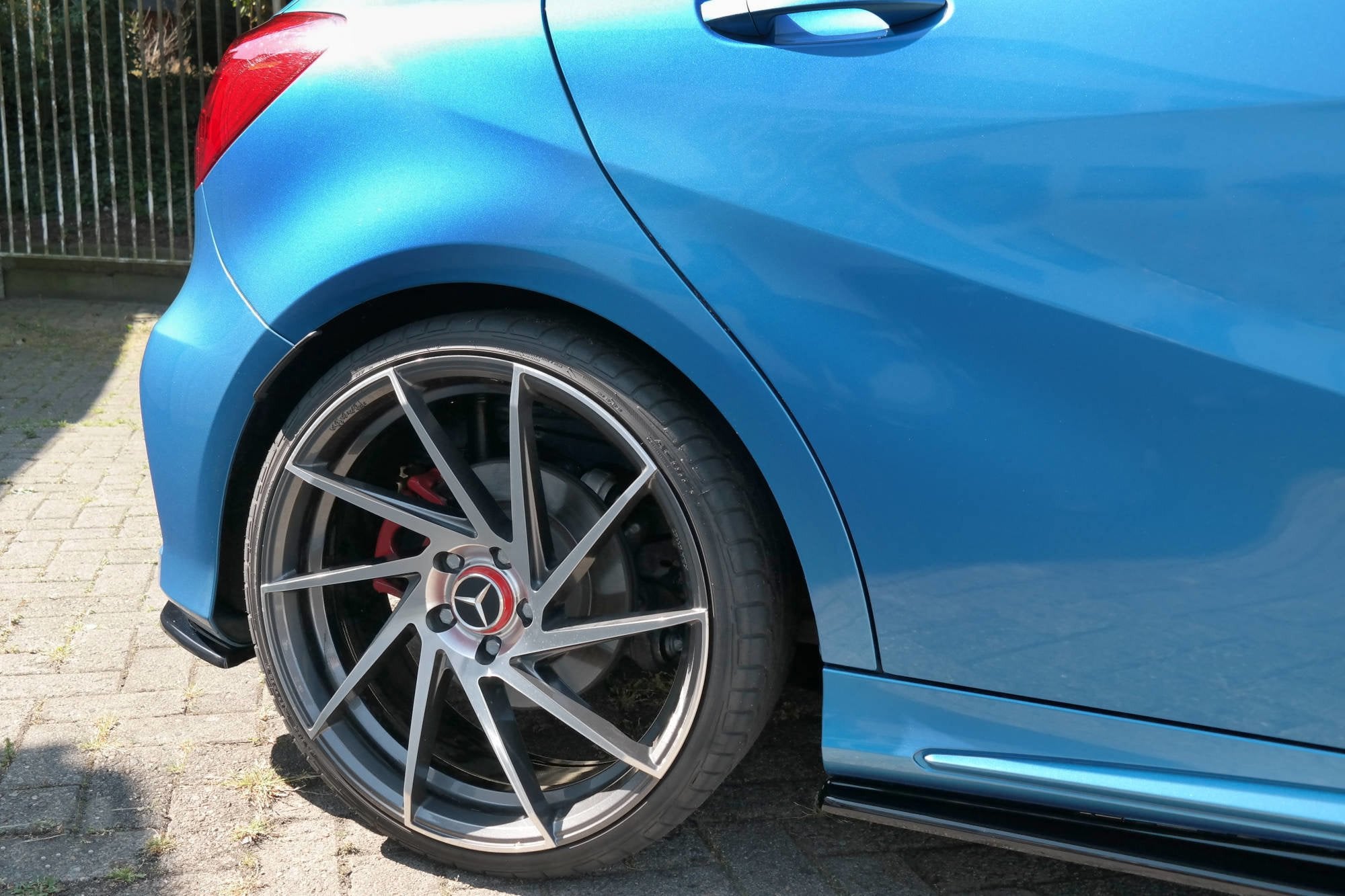 Rear side splitters mercedes-benz w176 amg-line preface