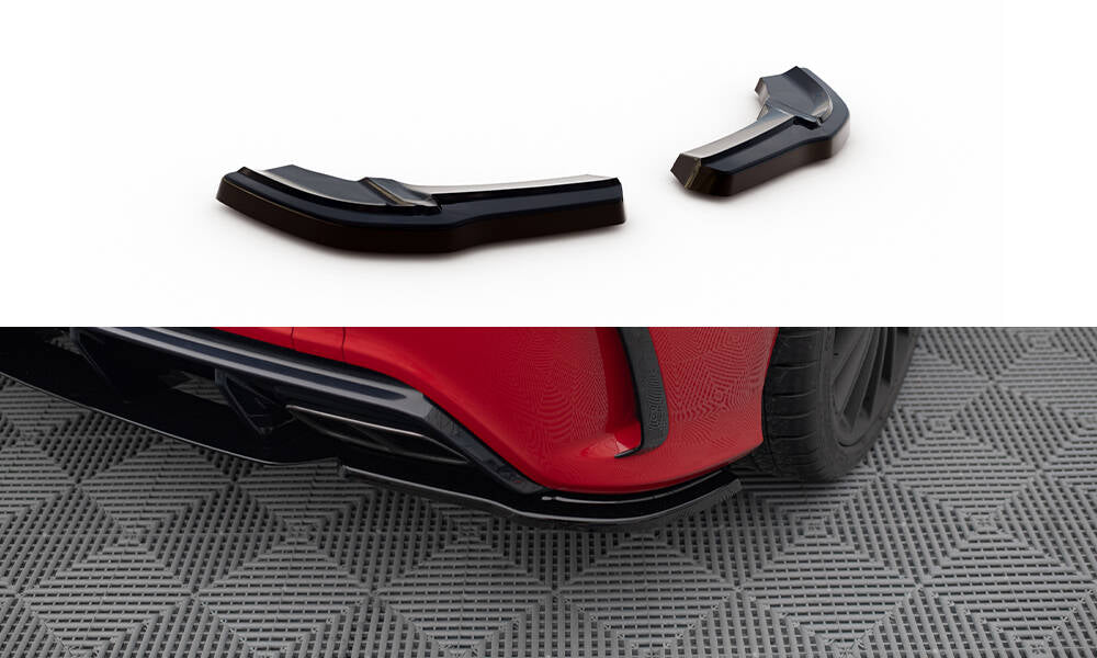 Rear side splitters mercedes a w176 amg facelift