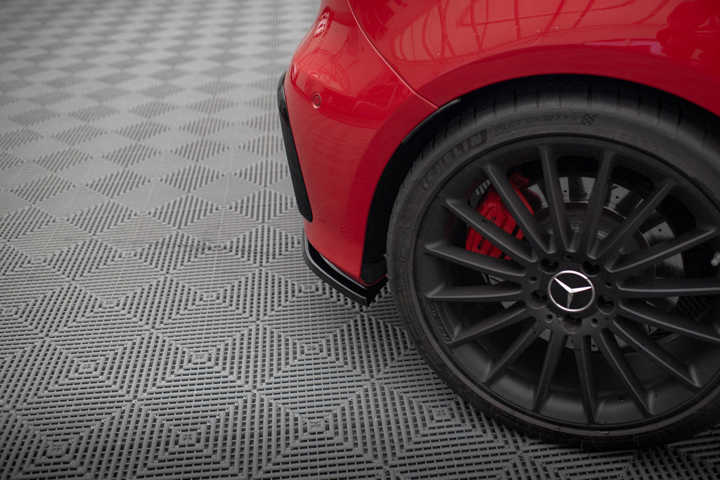 Rear side splitters mercedes a w176 amg facelift
