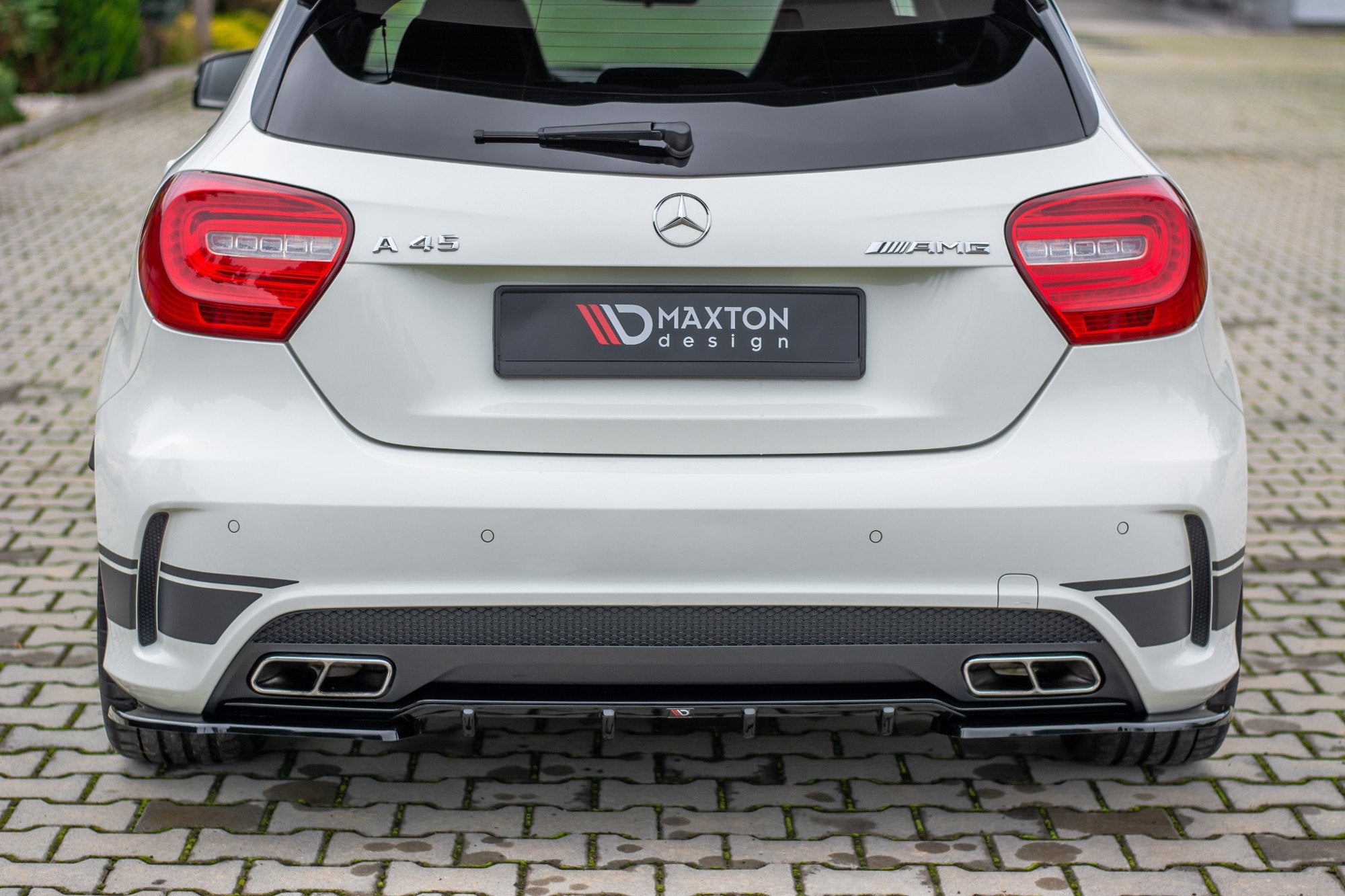 Rear side splitters mercedes a45 amg w176