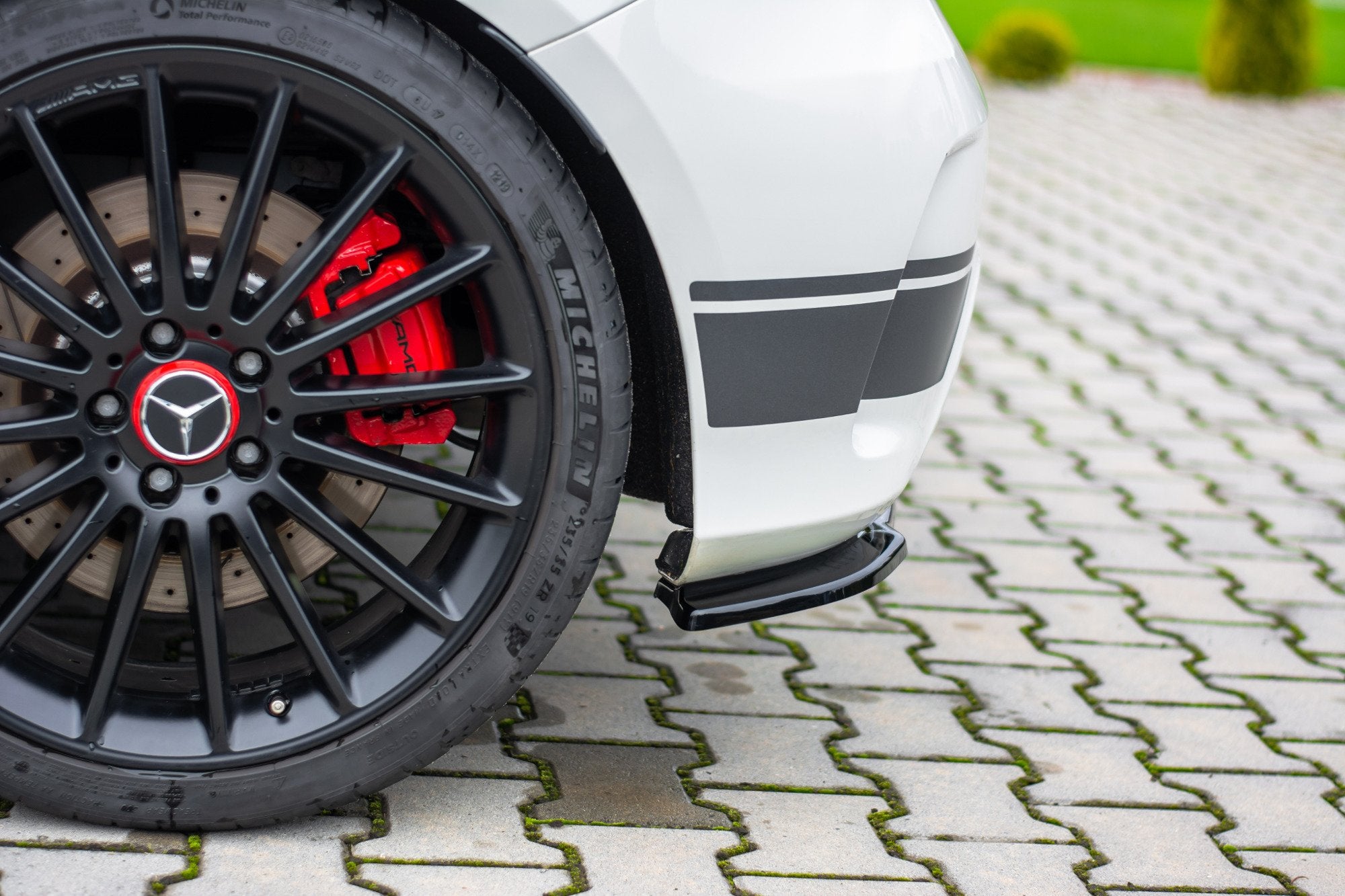 Rear side splitters mercedes a45 amg w176