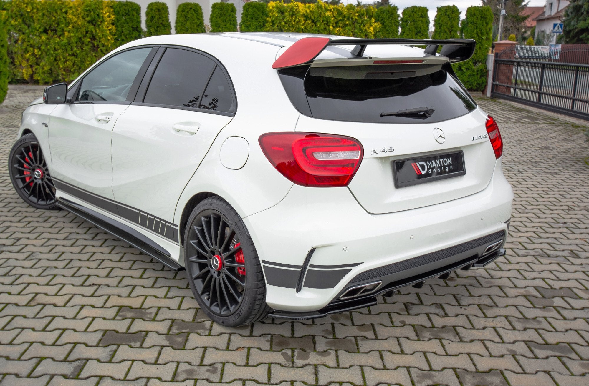 Rear side splitters mercedes a45 amg w176