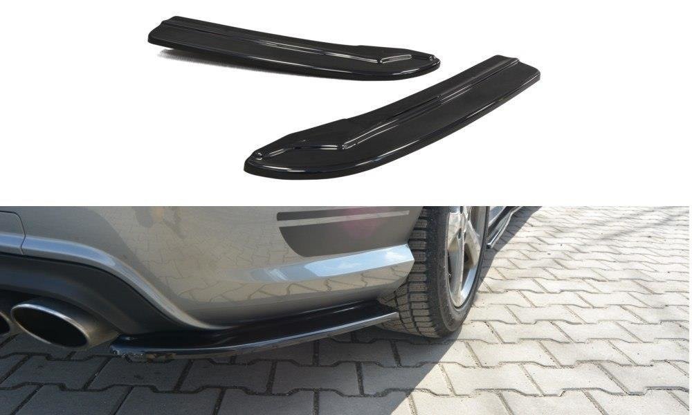 Rear side splitters mercedes-benz c sedan / estate amg-line w204 / s204