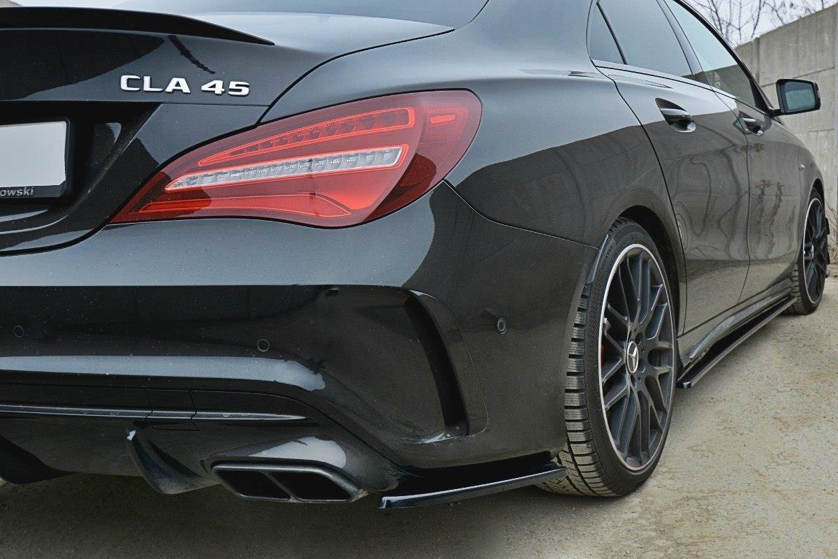 Rear side splitters mercedes cla a45 amg c117 facelift