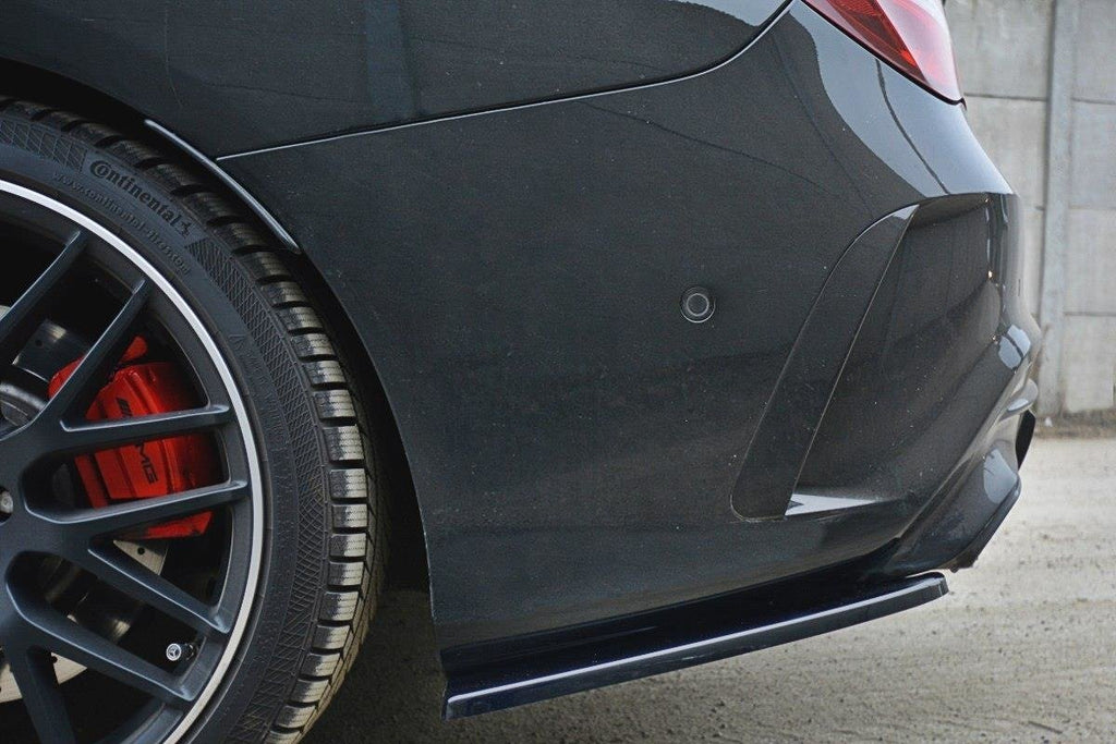 Rear side splitters mercedes cla a45 amg c117 facelift