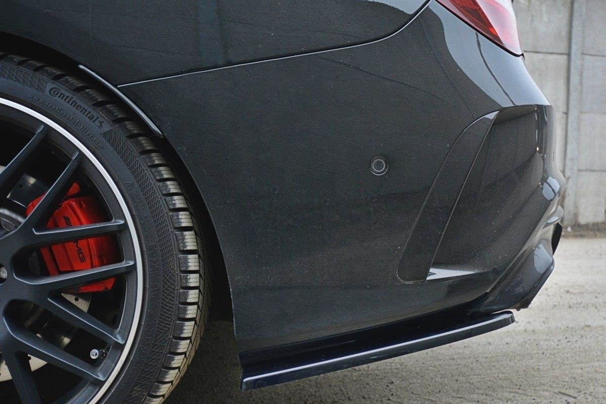 Rear side splitters mercedes cla a45 amg c117 facelift