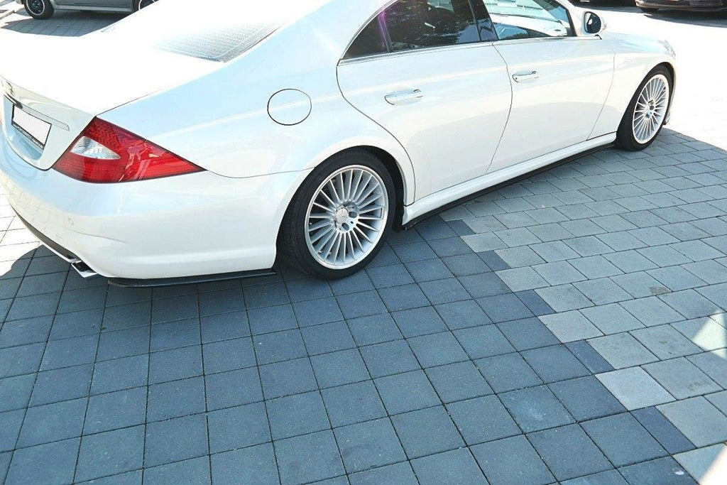 Rear side splitters mercedes cls c219 55amg
