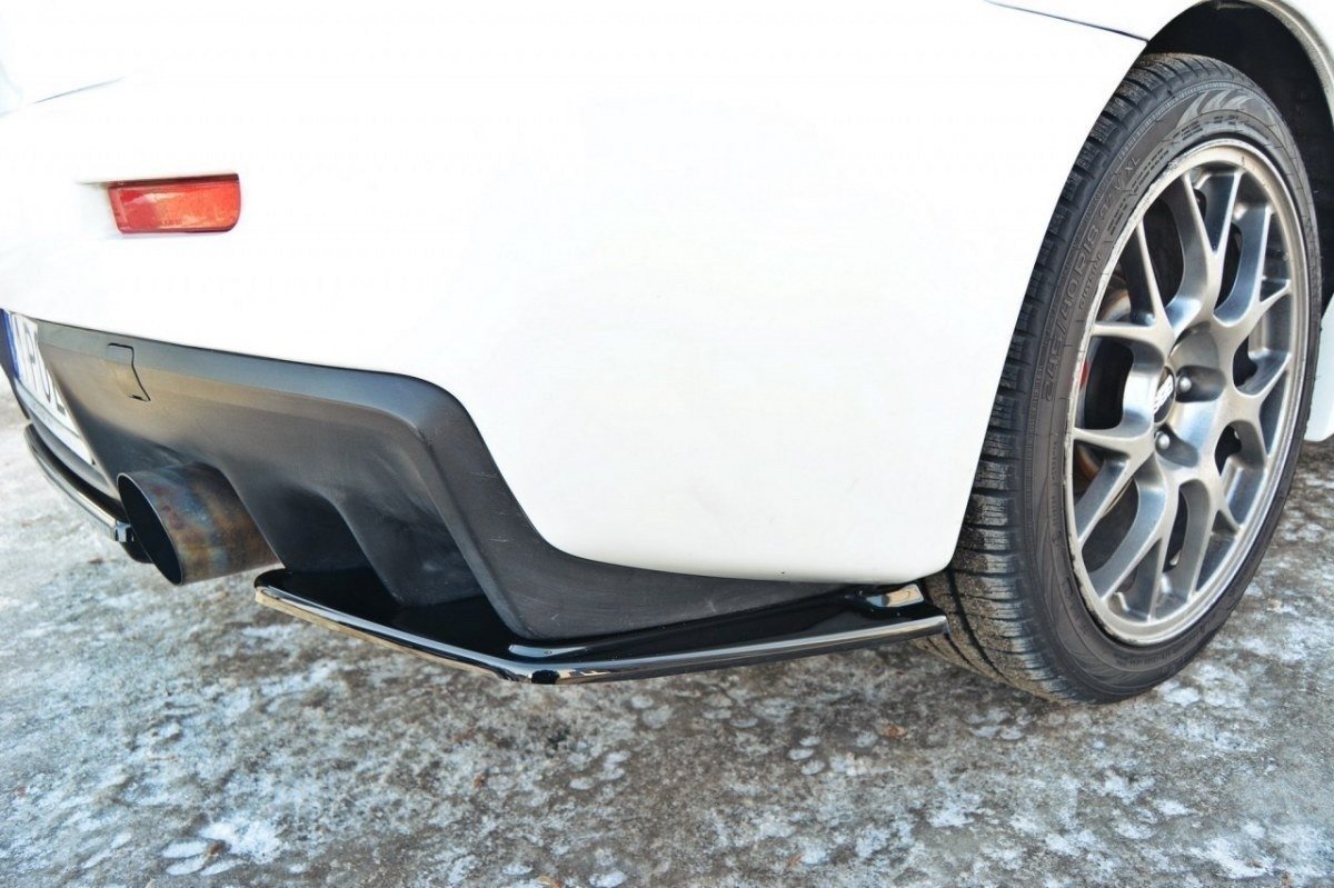 Rear side splitters mitsubishi lancer evo x