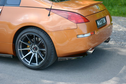 Rear side splitters nissan 350z
