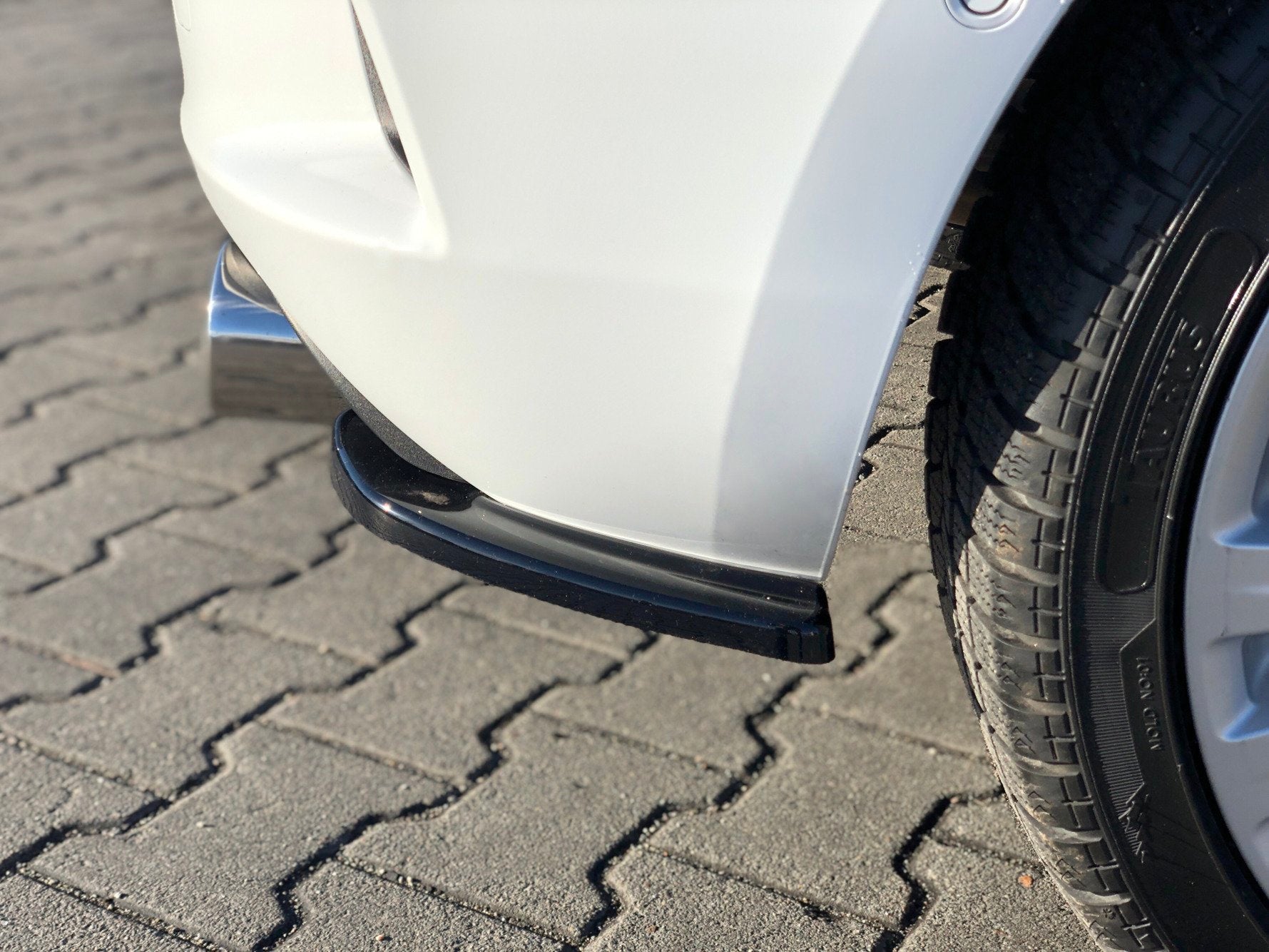 Rear side splitters Opel Astra K OPC-Line