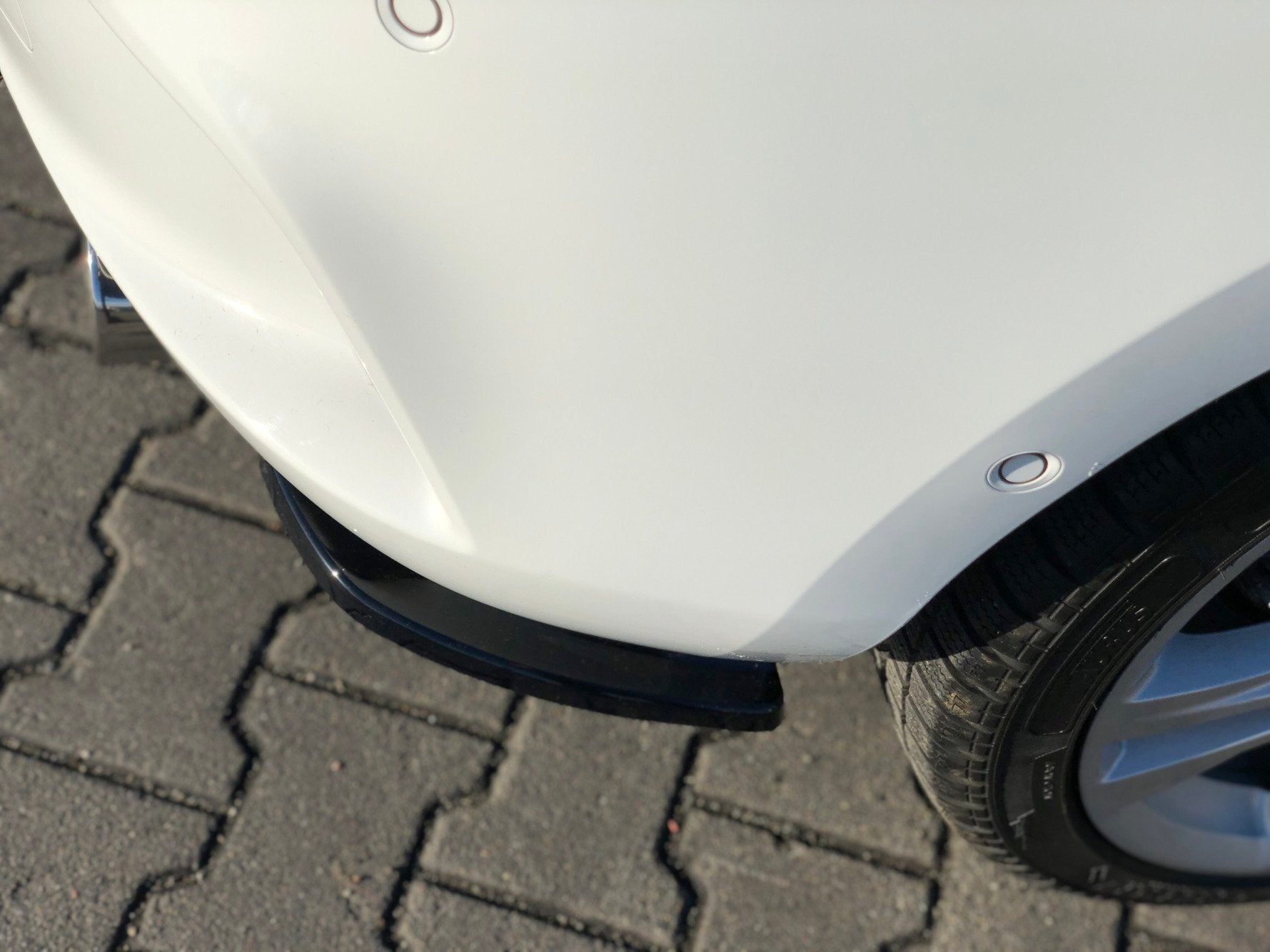 Rear side splitters Opel Astra K OPC-Line