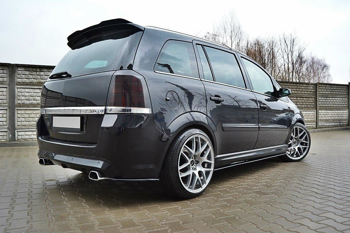 Rear side splitters opel zafira b opc / vxr