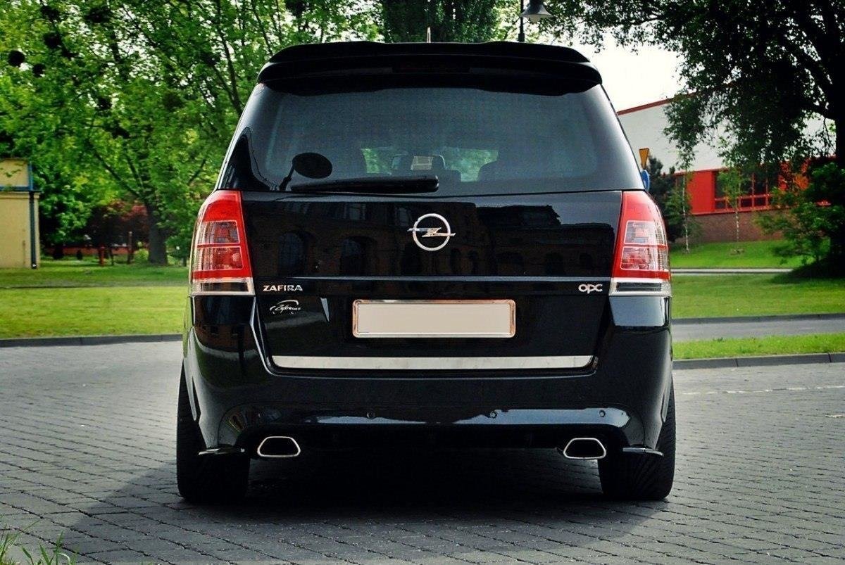 Rear side splitters opel zafira b opc / vxr