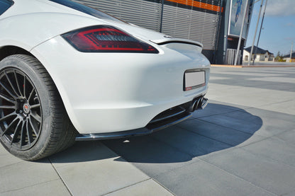 Rear side splitters Porsche Cayman's 987C