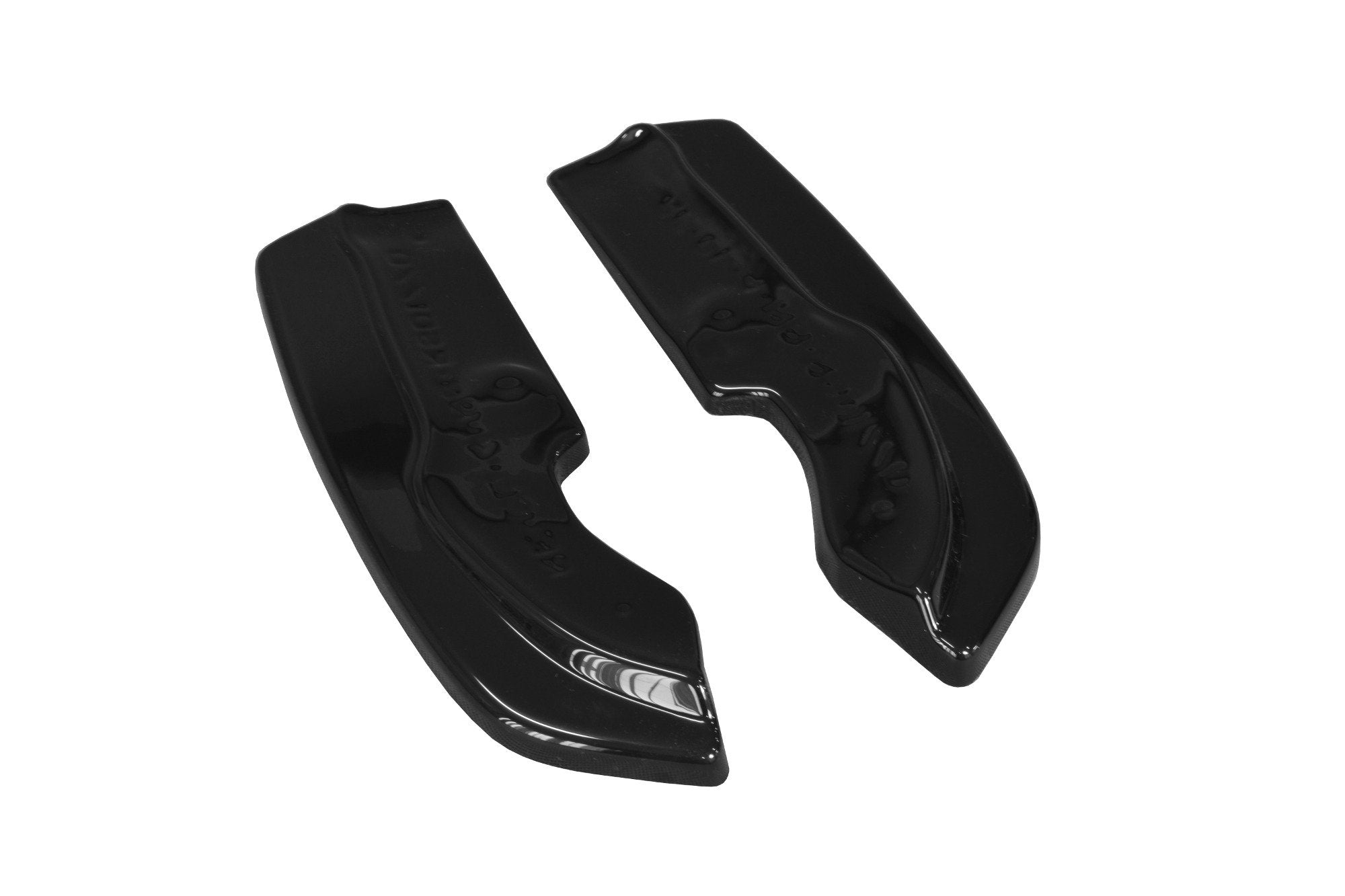 Rear side splitters renault clio mk4 rs