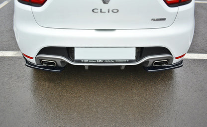Rear side splitters renault clio mk4 rs