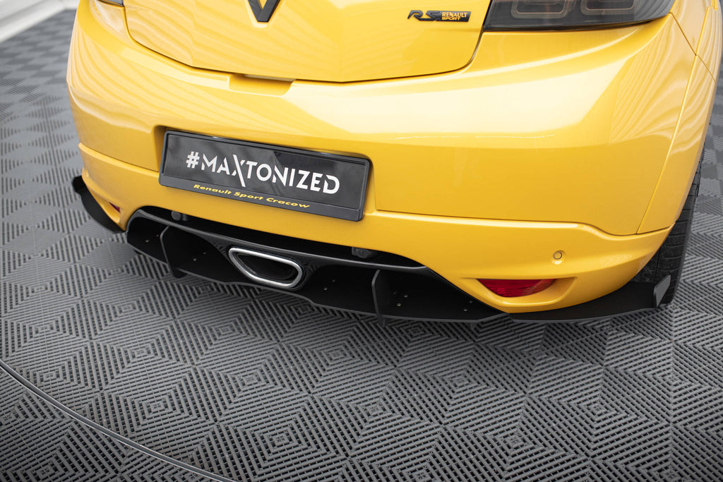Rear side splitters Renault Megane MK3 Rs