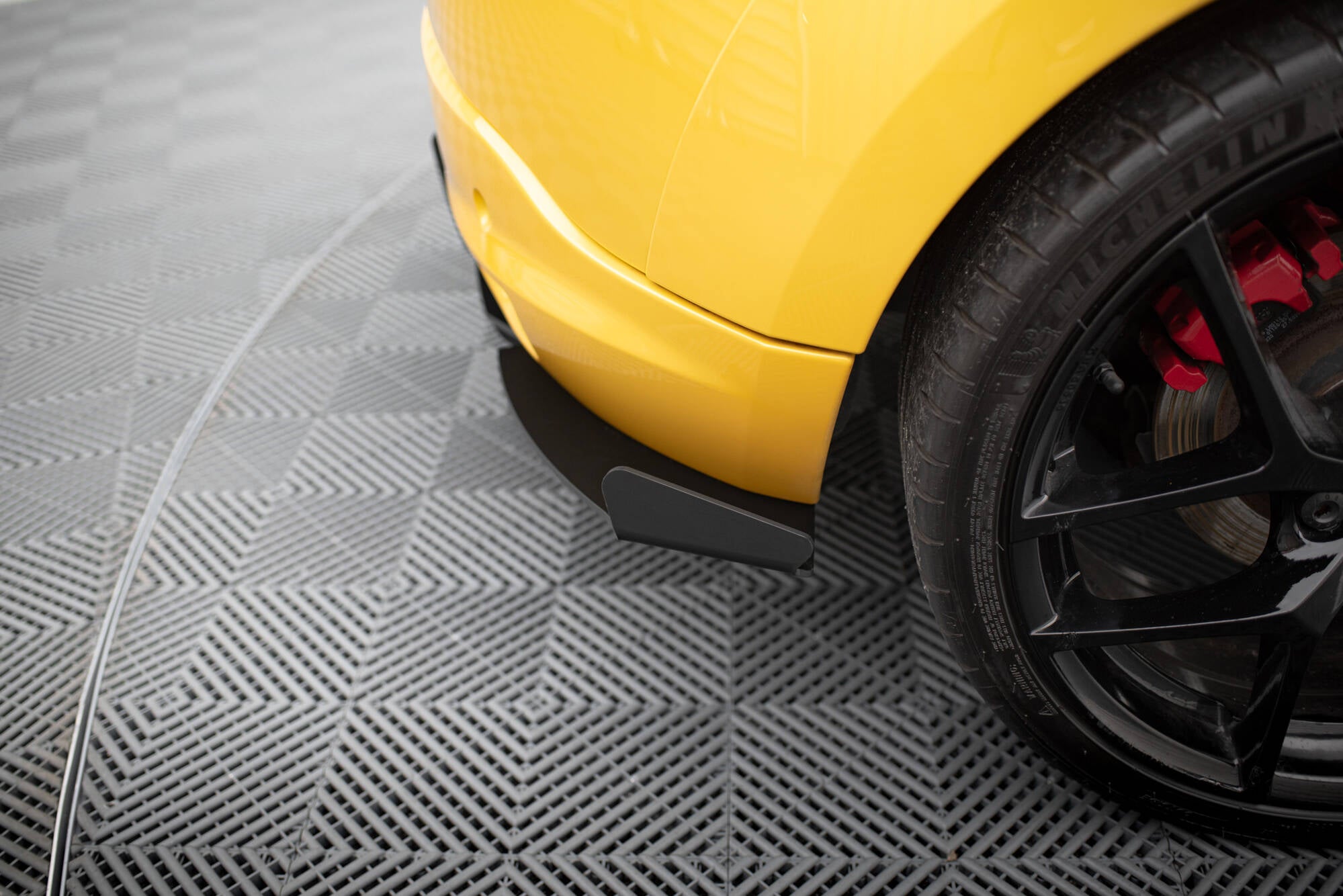 Rear side splitters Renault Megane MK3 Rs