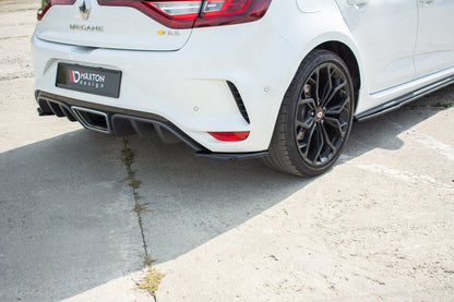 Rear side splitters renault megane iv rs