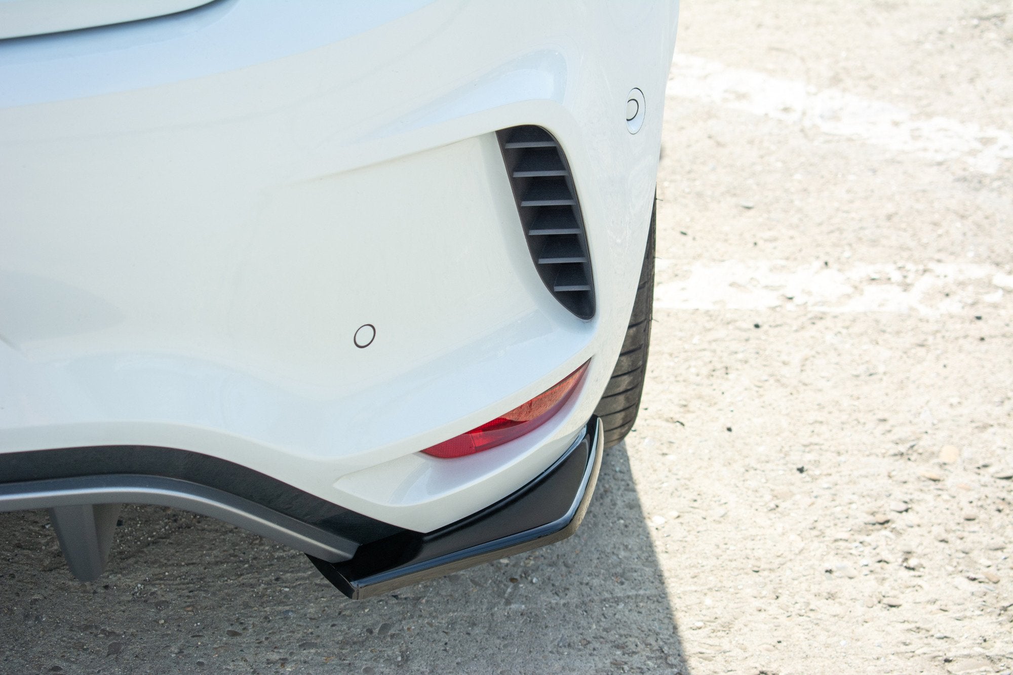 Bagsiden Splitters Renault Megane IV RS