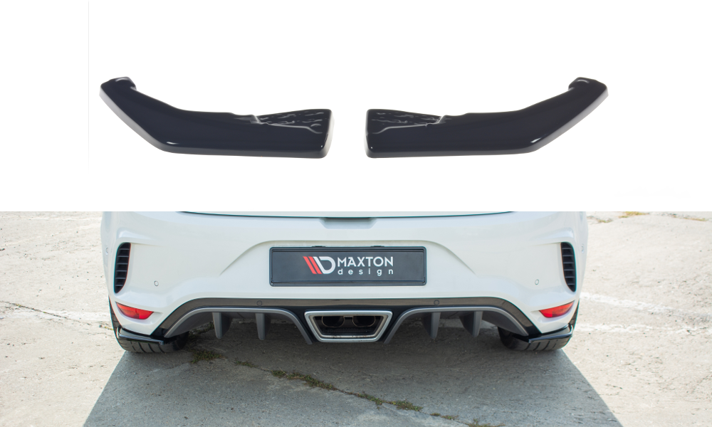 Rear side splitters renault megane iv rs