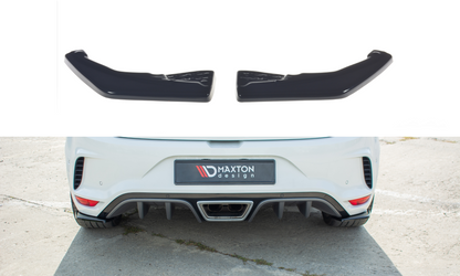 Rear side splitters renault megane iv rs