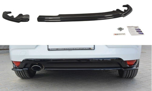 Rear side splitters renault megane mk4 hatchback