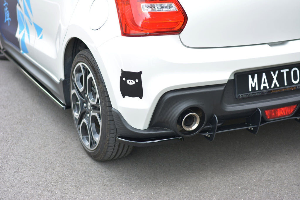 Rear side splitters suzuki swift 6 sport