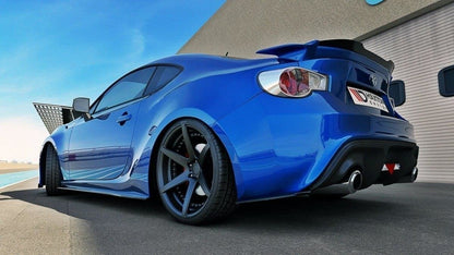 Rear side splitters toyota gt86