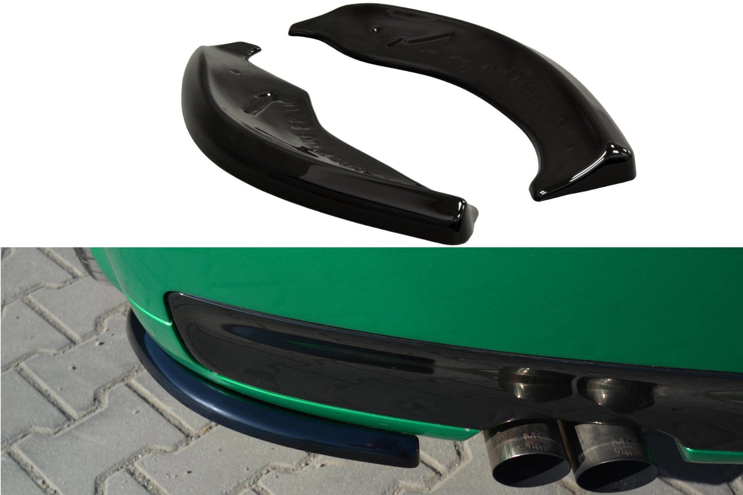 Rear side splitters v.1 audi s3 8l