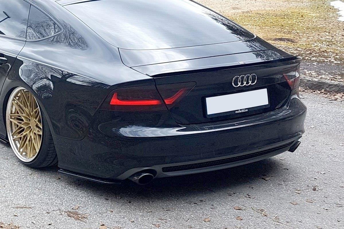 Rear side splitters v.1 audi a7 mk1 s-line