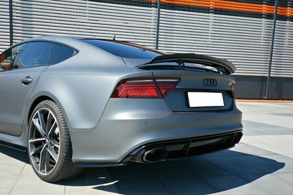 Rear side splitters v.1 audi rs7 c7