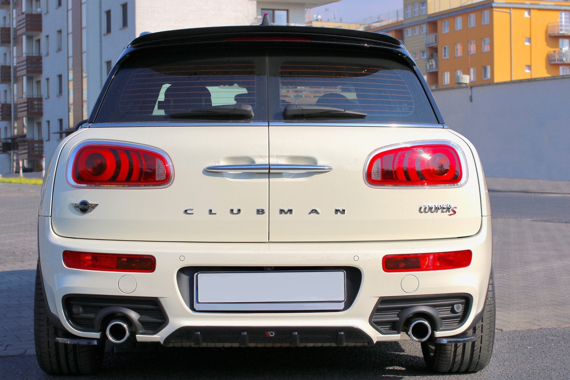 Rear side splitters v.1 mini clubman s mk2 (f54) jcw