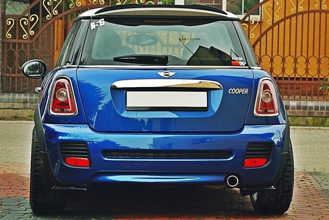Rear side splitters v.1 mini cooper r56 jcw