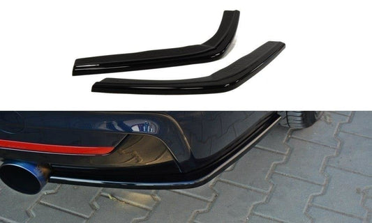 Rear side splitters v.1 for bmw 4 f32 m-pack