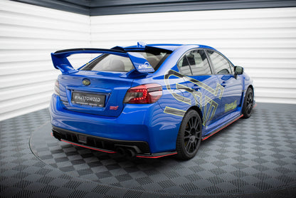 Rear side splitters v.2 subaru wrx sti
