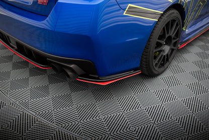 Rear side splitters v.2 subaru wrx sti