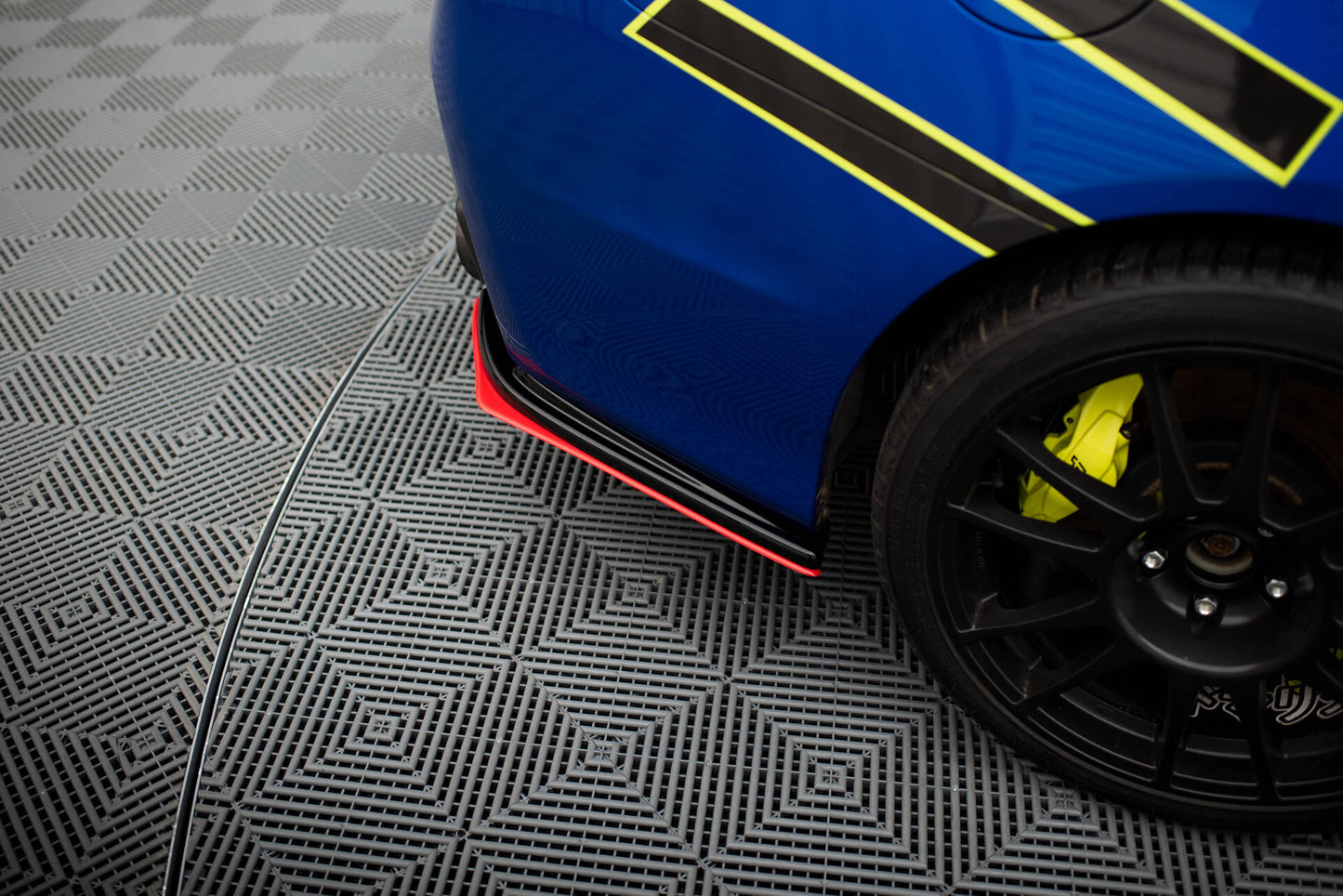 Rear side splitters v.2 subaru wrx sti